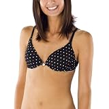 Xhilaration® Juniors Reversible Bra - Black Dot 34A