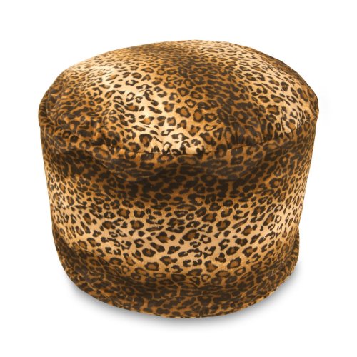 Premium Poco Bean Bag Beanbag Chair for Kids – Leopard Faux Fur