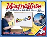 Magnakase Wooden Magnetic Dry Erase Activity Box