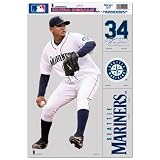 Seattle Mariners Official 11"x17" sheet MLB Car Window Cling Decal