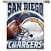 San Diego Chargers NFL Vertical House Flag