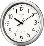 リズム時計｜CITIZEN (シチズン) 掛け時計 パルウエーブM437 電波時計 8MY437-019