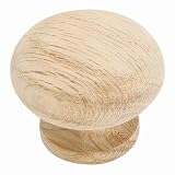 Amerock Unfinished Wood Knobs 4-pk. - Oak