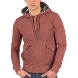 Boxfresh Mens Halden Hoody Cordovan Marl