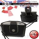 i-nique Tuff-Luv Premium Napa Leather Case - TomTom XL/720/520/920 - Black