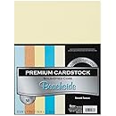 Darice GX220001 Coordination Value Cardstock, 8.5 by 11-Inch, Beachside, 50-Pack