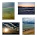 Sand, Sea, and Sky Note Card Assortment - 12 Cards and Envelopes