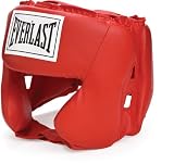 Everlast Everhide Headgear - Color: Red