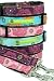 Barker  Meowsky Designer Dog Collar- Layla - Turquoise - Medium