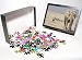 Photo Jigsaw Puzzle of African Elephant - with Oryx and Zebra in the background from Ardea Wildlife Pets