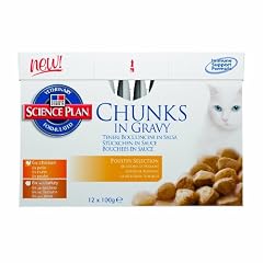 Hills Science Plan 6956 Feline Adult Gefl�gelauswahl 12 x 100g Frischebeutel - Katzenfutter