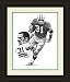 Green Bay Packers Framed Jim Taylor Green Bay Packers By Michael Mellett NFL Football