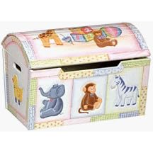 First Impressions Treasure Chest Toy Box