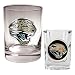 Jacksonville Jaguars NFL Rocks Glass & Shot Glass Set - Primary logo