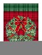 Regular Sized Flag Plaid Wreath
