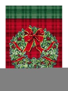 Regular Sized Flag Plaid Wreath