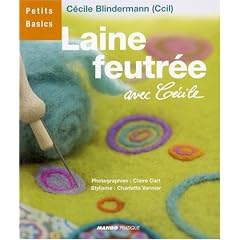 Laine feutr�e avec C�cile