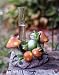 Laying Frog Rain Gauge