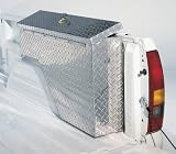 Dee Zee Side Bed Wheel Well Tool BoxDiamond Plate AluminumDriver Side - Length: 37
