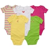 Carters 5 Bodysuits - I Love Mommy-6 Months