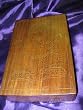 Brass Ganesha Inlay Handmade Decorative Walnut Wooden Jewelry Box From India