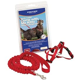 Premier Come with me Kitty Harness Medium Red
