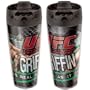 UFC Forrest Griffin 16oz Contour Travel Mug