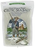 Celtic Sea SaltŪ, Fine Ground - 1 Pound Bag by Flower of the Ocean Big Save