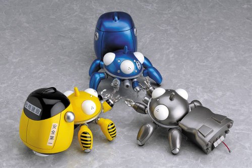 Cover image : 攻殻機動隊S.A.C. ねんどろいど タチコマンズ・シルバー (ノンスケールABS塗装済み可動モデル)