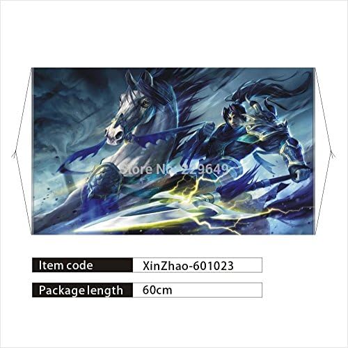 Posters city GIFT Holiday! XinZhao-the Seneschal of Demacia, LOL Hero/League of Legends Wall Decor Scroll Poster Mural Printing