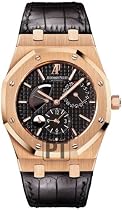 Audemars Piguet Royal Oak Dualtime Mens Automatic Power Reserve Rose Gold Watch 26120OR.OO.D002CR.01