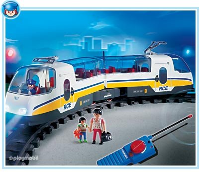 Childrens Toyshop  Toys : Playmobil 4011 Remote Control Express with Light