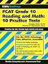 CliffsTestPrep FCAT Grade 10 Reading and Math: 10 Practice Tests (Cliffstestprep)
