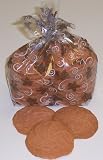 Gourmet Food : Scott's Cakes 1 lb. Raspberry Shortbread Cookies in a Gingerbread Man Bag