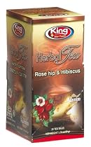Adanim Rose Hip & Hibiscus Tea, 1.32-Ounce Boxes (Pack of 12)