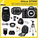 Nikon D7000 16.2MP DX-Format CMOS Digital SLR with 3.0-Inch LCD with Nikon 18-55mm VR AF-S DX Nikkor Autofocus Lens & Sigma 70-300mm Autofocus Lens for Nikon, with SSE Pro Series 8GB Accessory Package: Including 3 Extra Lenses, 8GB SDHC Card, Deluxe Backpack, Tripod and much much more...