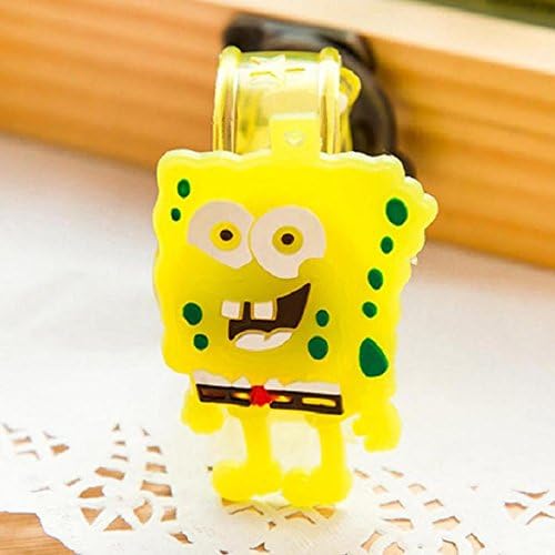 Ruiyi wits creative cartoon watches small toys &amp; glow bracelets and glowing bracelets gifts for children（Spongebob squarepants）