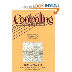 Controlling Software Projects: Management, Measurement, and Estimates (Yourdon Press Series)