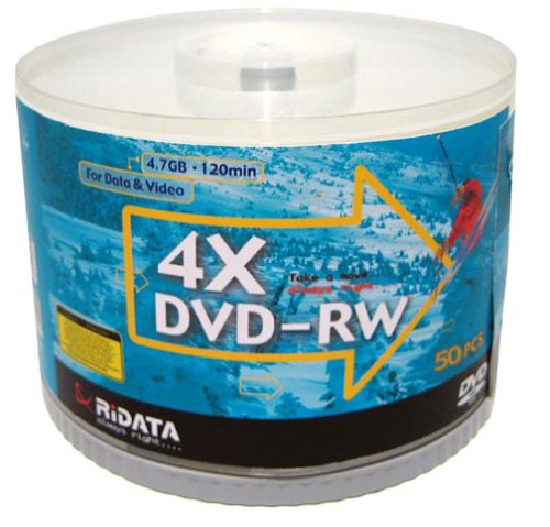 Ridata DVD-RW 4x 50-pack Spindle