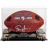 Mounted Memories Steve Young Auto (49ers) (HOF) Pro Helmet