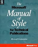Microsoft Manual of Style for Technical Publications Third Edition