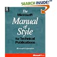 The Microsoft Manual of Style for Technical Publications (Manual)