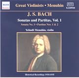Music : Bach - Sonata No 1; Partitas Nos. 1 and 2