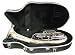 Signature Music 4 Valve Curved Bell Nickel Finish Euphonium Horn New 2430N