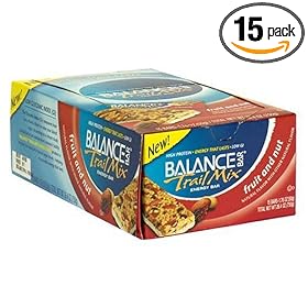 Balance BARE Bar Trail Mix Bar, Fruit and Nut,, 1.76-Ounce Bars (Pack of 15)