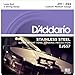 D'Addario EJS57 Stainless Steel 5-String Banjo Strings, Custom Medium, 11-22
