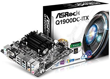 ASRock Q1900DC-ITX Intel J1900 2.0GHz/ DDR3/ SATA3&USB3.0/ A&V&GbE/ Mini-ITX Motherboard & CPU Combo