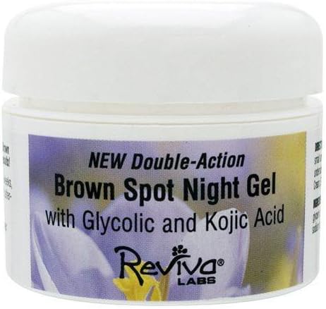Reviva Labs Skin Lightener for Day Fade Cream with Kojic Acid Facial Treatment Products