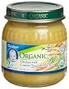 Gerber 2nd Foods, Organic, Chicken with Country Vegetables and Rice, 4-Ounce Glass Jars (Pack of 12)
