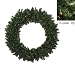 48" Pre-Lit Canadian Pine Artificial Christmas Wreath - Clear Lights